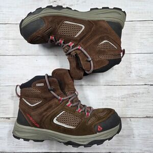 Vasque Hiking Boots Children 5 Brown Breeze Waterproof Suede Mesh 7208 Outdoor